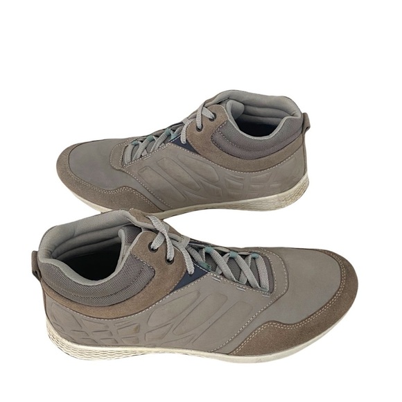 Easy Spirit Men's Taupe Leather Seplank High Top Sneakers, Size 11 - Picture 6 of 9